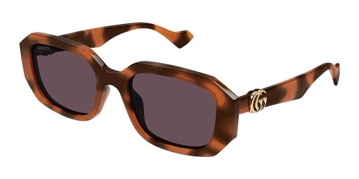 Gucci GG1535S 004 Geometric Violet Sunglasses  display picture 1