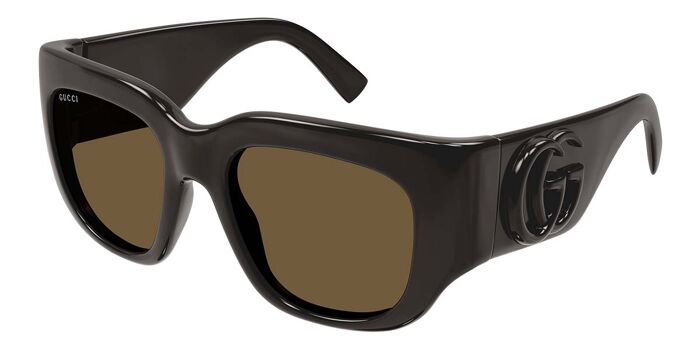 Gucci GG1545S 003 Square Grey Sunglasses | SmartBuyGlasses US display picture 1