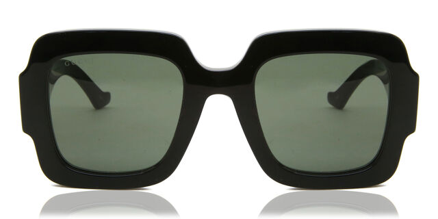 Gucci GG1547S 001 Square Black Sunglasses | SmartBuyGlasses US display picture 2