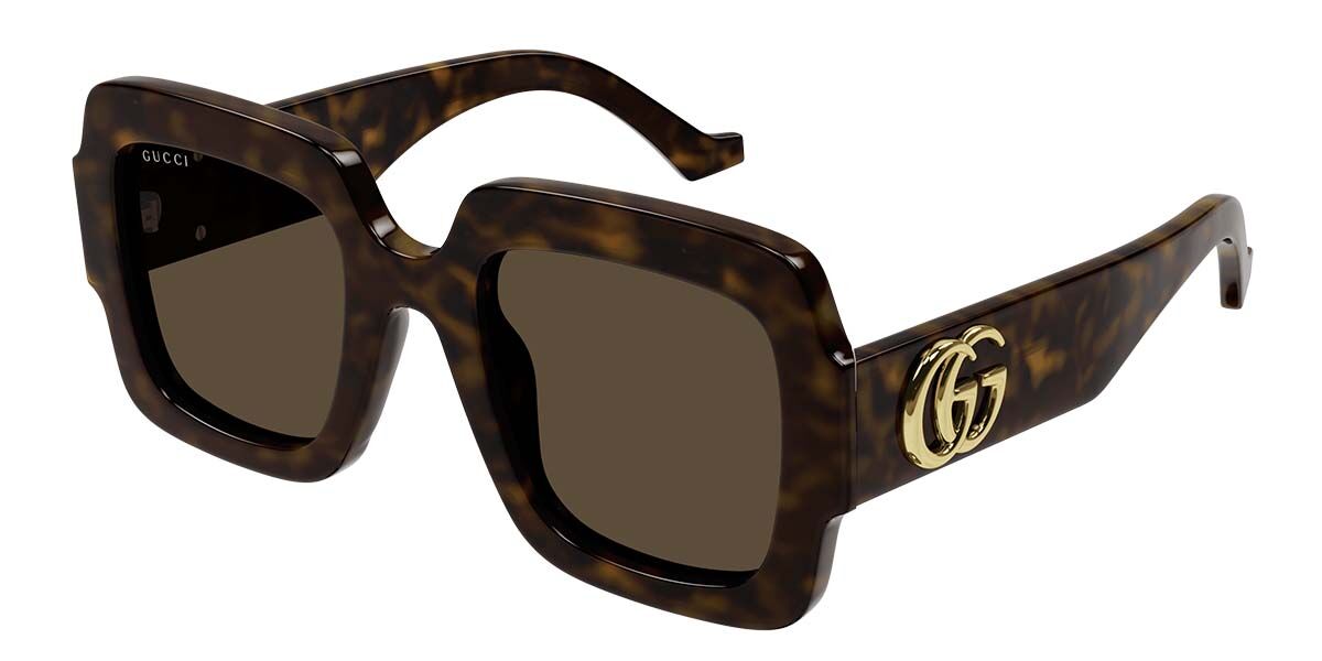 Photos - Sunglasses GUCCI GG1547S 002 Women's  Tortoiseshell Size 50 