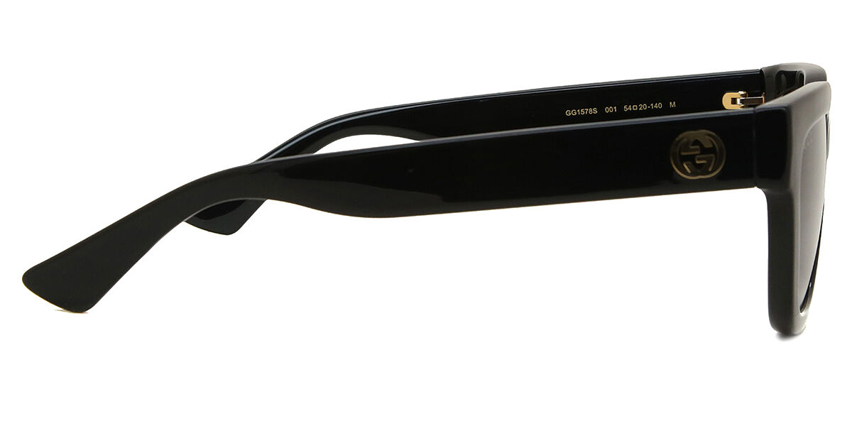 Gucci GG1578S 001 Sunglasses Black | SmartBuyGlasses Canada