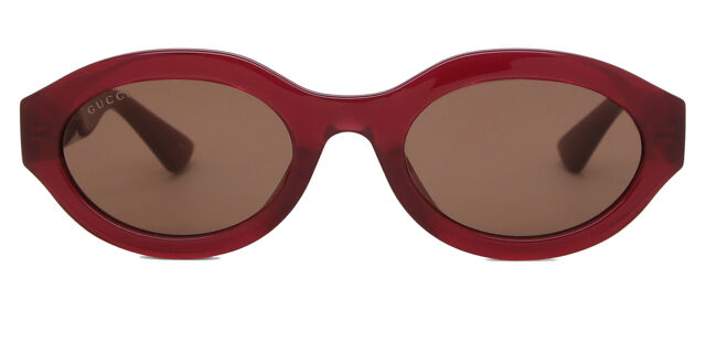 Gucci GG1579S 004 Oval Fuchsia Sunglasses | SmartBuyGlasses US display picture 2