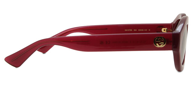 Gucci GG1579S 004 Oval Fuchsia Sunglasses | SmartBuyGlasses US display picture 3
