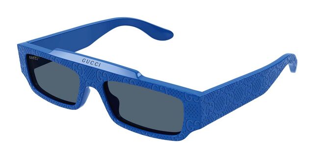 COPY - Gucci Blue Double G Oversized-frame Sunglasses Gucci | Accessories | Copy Gucci Blue Double G  main image 2