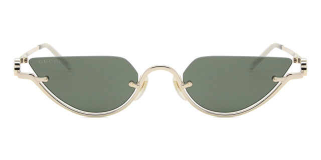 Gucci GG1603S 001 Cat Eye Gold Sunglasses | SmartBuyGlasses US display picture 3