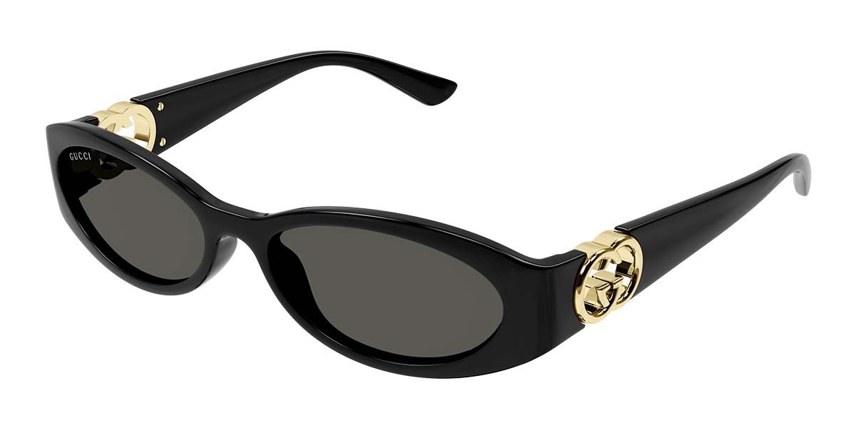 Photos - Sunglasses GUCCI GG1660S 001 Women’s  Black Size 54 - Free RX Lenses 