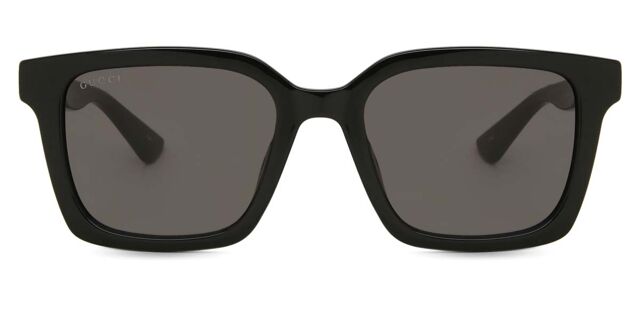 Gucci GG1582SK Asian Fit 001 Square Black Sunglasses  display picture 3