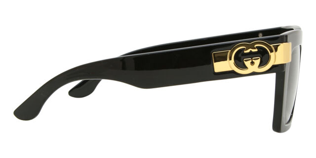 Gucci GG1689S Sunglasses – Black Square Frame Grey Lenses | Model GG1689S 001 Gucci GG1689S 001 Square Black Sunglasses | SmartBuyGlasses US main image 3