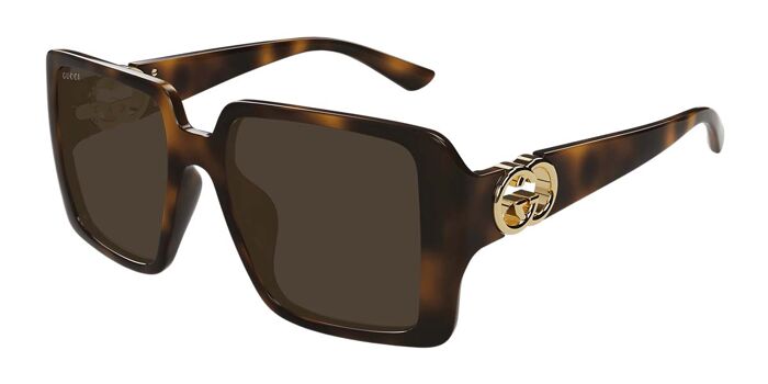 Gucci GG1692S 005 Square Burgundy Sunglasses  display picture 2