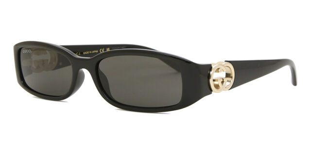 Gucci GG1661S 001 Rectangle Black Sunglasses  display picture 1