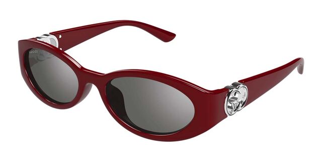 NEW GUCCI SUNGLASSES WOMEN ROUND BURGUNDY GUCCI GG1662SA 006 Gucci NEW GUCCI SUNGLASSES WOMEN ROUND BURGUNDY GUCCI  main image 3