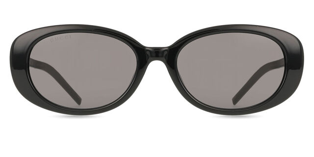 Gucci Women Sunglasses Black Grey Oval GG1684SA 001 BRAND NEW s-l400.jpg main image 3