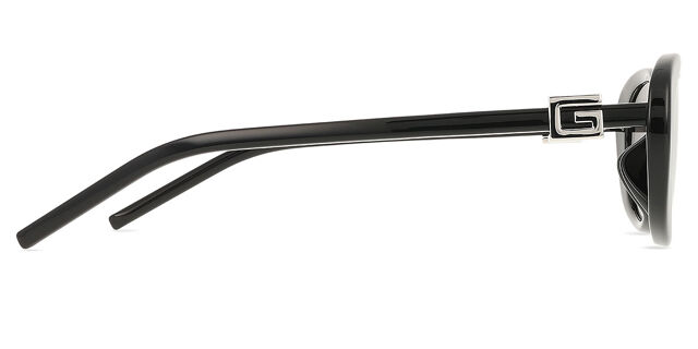 Gucci GG1684SA Asian Fit 001 Oval Black Sunglasses  display picture 3