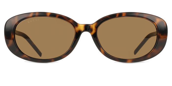 Gucci GG1684SA Asian Fit 006 Oval White Sunglasses | Vision  display picture 1
