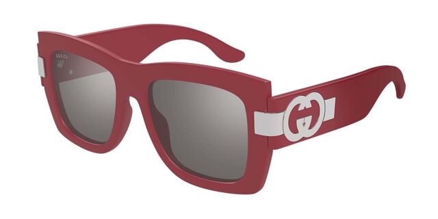 Gucci GG1688S 003 Square Red Sunglasses | SmartBuyGlasses US display picture 3
