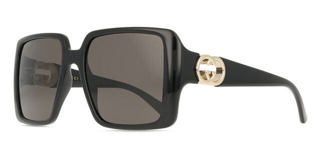 Gucci GG1692S 001 Square Black Sunglasses | SmartBuyGlasses US display picture 3
