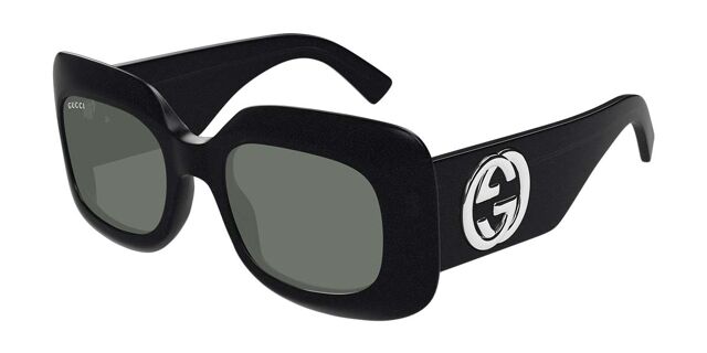 Gucci GG1695S 003 Square Black Sunglasses | SmartBuyGlasses US display picture 3