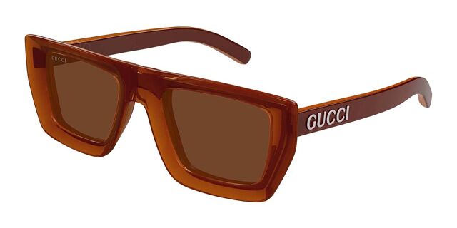 Gucci GG1723S 002 Square Brown Sunglasses | SmartBuyGlasses US display picture 3