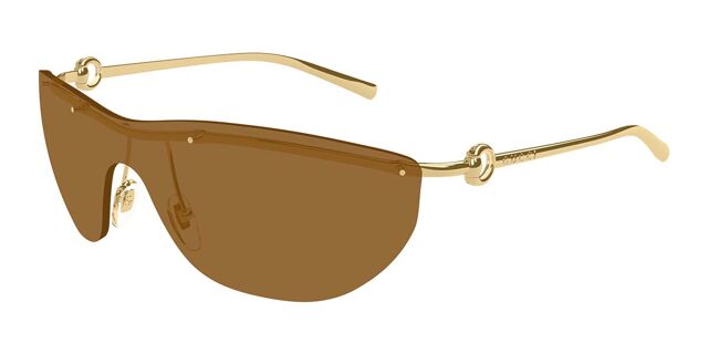 Gucci GG1700S 004 Single Lens Gold Sunglasses  display picture 3