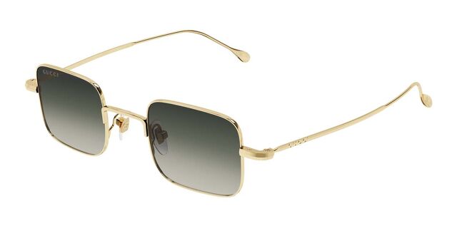 Gucci GG1813S 001 Square Gold Sunglasses | SmartBuyGlasses US display picture 3