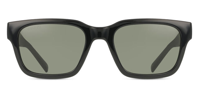 Gucci Women\'s Sunglasses – Black Square Frame / Grey Polarized Lenses | GG1857S Gucci GG1857S 001 Rectangular Sunglasses Black - eye-oo.com main image 4