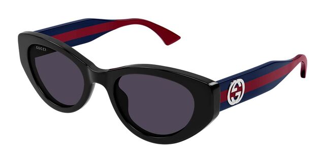 Gucci GG1862S 004 Cat Eye Black Sunglasses | SmartBuyGlasses US display picture 3