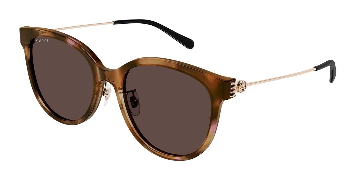 Image of Gucci GG1883SK Asian Fit 004 Óculos de Sol Feminino Tortoiseshell BRLPT