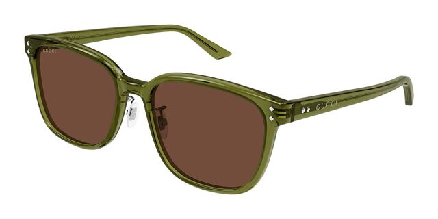 Gucci GG1896SK Asian Fit 004 Square Transparent Green  display picture 1
