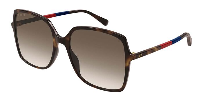 Gucci GG0544S 001 Square Black Sunglasses | SmartBuyGlasses US display picture 3