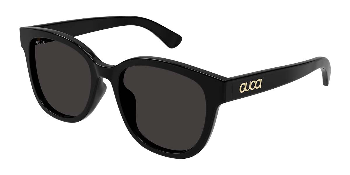サングラス Gucci GG0417SK 001 Asian Fit Oversized Sunglasses Gucci GG0417SK - Alternate Fit Sunglasses | FramesDirect.com