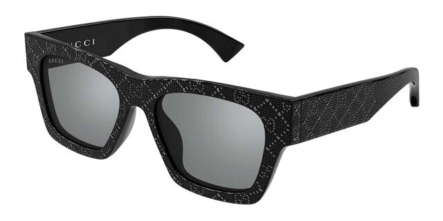 Gucci GG1835SA Asian Fit 005 Square Black Sunglasses  display picture 3