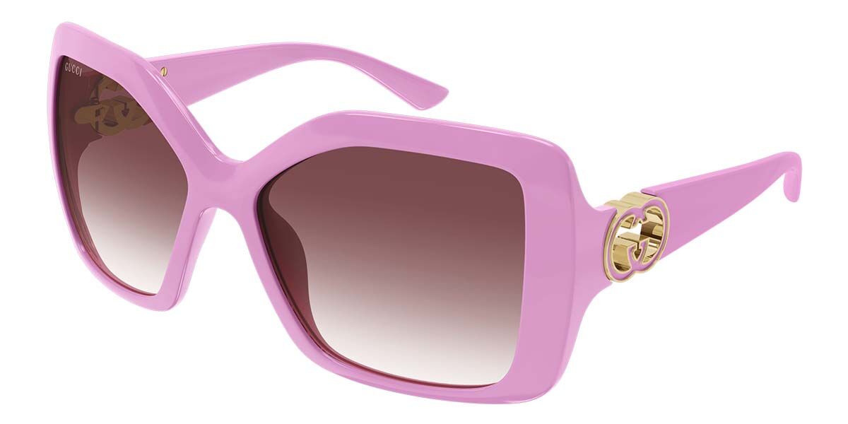 GUCCI ピンク サングラス　グッチ Gucci Pink Designer Sunglasses | SmartBuyGlasses