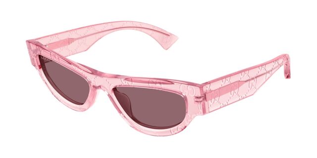 Gucci GG1834S 010 Cat Eye Pink Sunglasses | SmartBuyGlasses US display picture 3