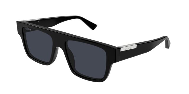 Gucci GG1960S 001 Square Black Sunglasses | SmartBuyGlasses US display picture 1