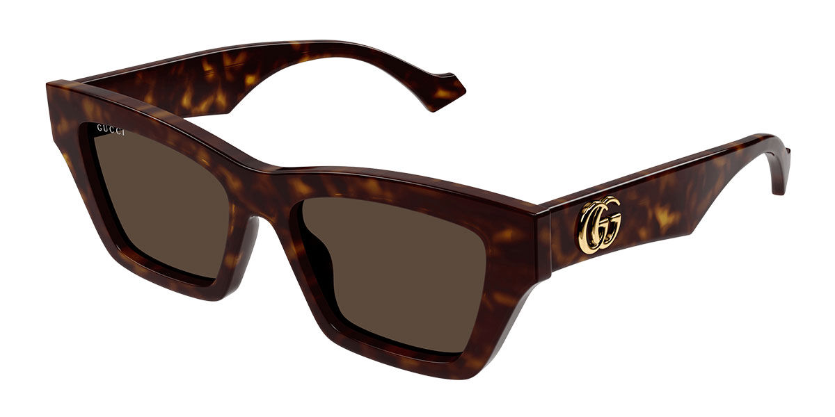 GUCCI sunglasses シェリーライン アジアンフィット ラウンド サングラス（アジアン フィット） ・ブラック