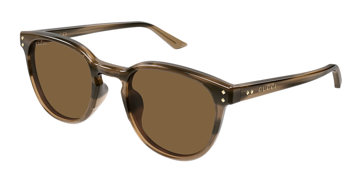 Gucci GG2134SA Asian Fit 003 54 Sk&ouml;ldpaddem&ouml;nstradeshell Solglas&ouml;gon M&auml;n