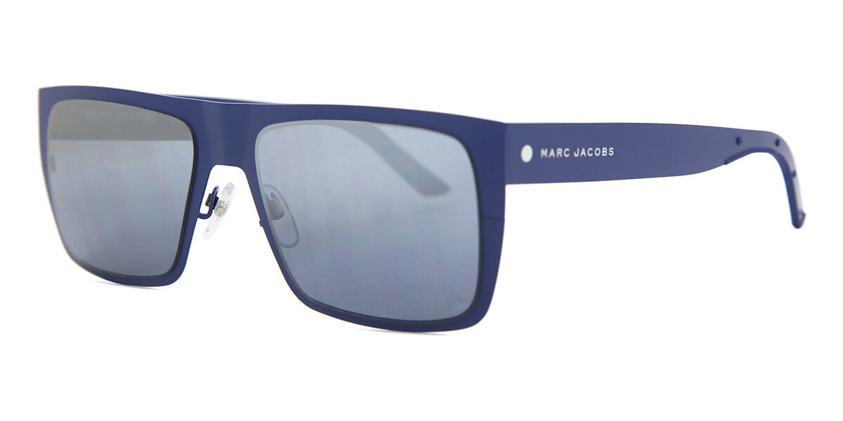 Marc Jacobs 長方形フレムサンクラス MARC55S R80 MARC 55/S okulary przeciwsłoneczne Niebieskie | OptykaWorld