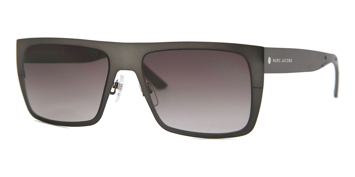 Marc Jacobs 長方形フレムサンクラス MARC55S R80 MARC 55/S sunglasses Grey | SmartBuyGlasses US