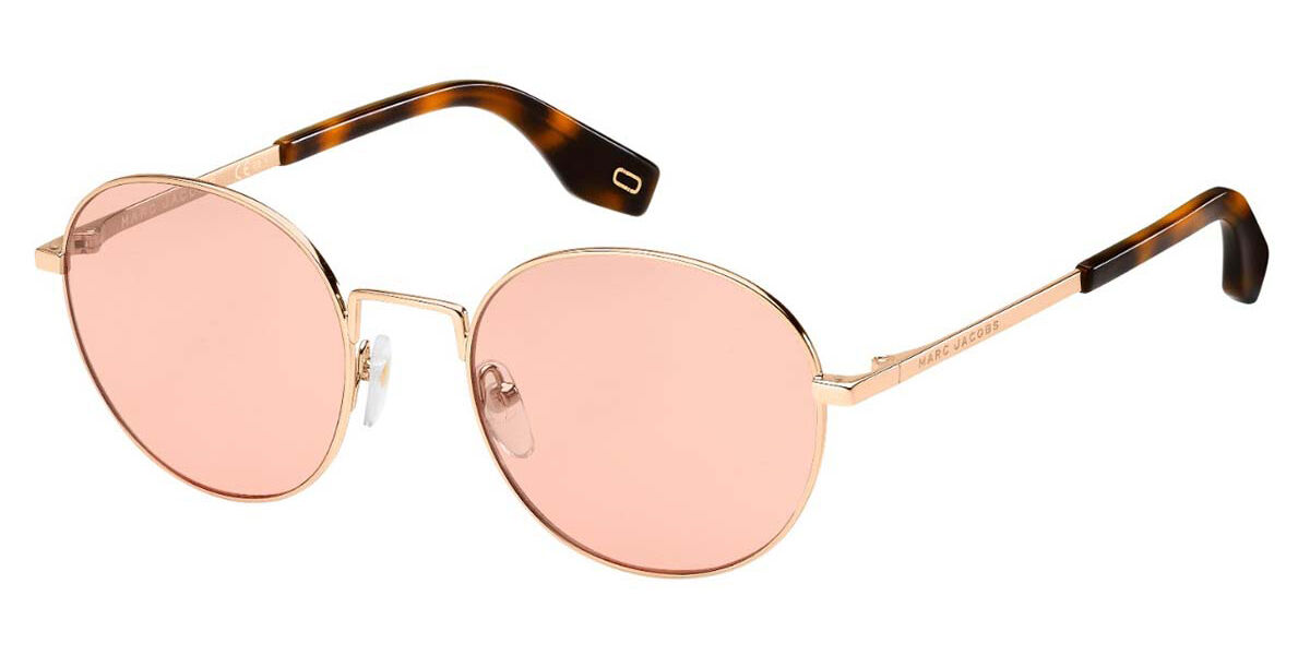 Photos - Sunglasses Marc Jacobs MARC 272 1N5/U1 Men's  Gold Size 53 