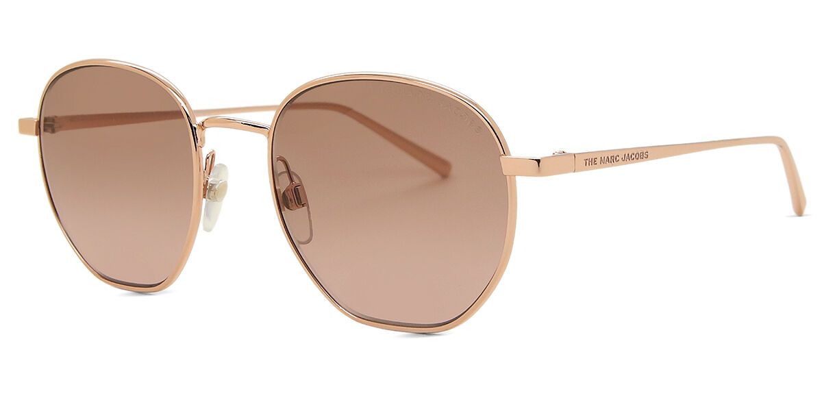 Marc Jacobs スクエアフレムサンクラス MARC434S DDBM2 MARC 434/S sunglasses Gold | SmartBuyGlasses US