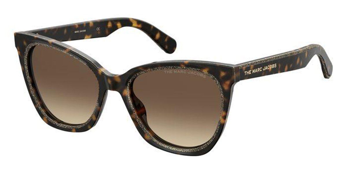 Marc Jacobs MARC 500/S DXH/HA Sunglasses Brown Havana | VisionDirect ...