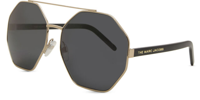 Marc Jacobs MARC 524/S RHL/IR Pilot Black Gold Sunglasses  display picture 1