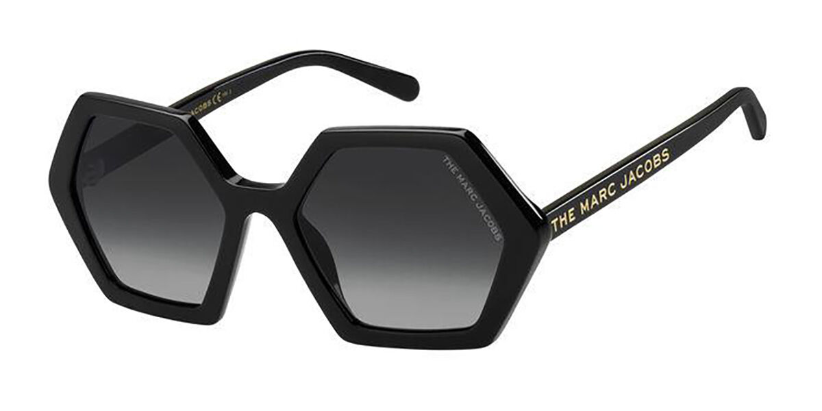 Photos - Sunglasses Marc Jacobs MARC 521/S 807/9O Women's  Black Size 53 