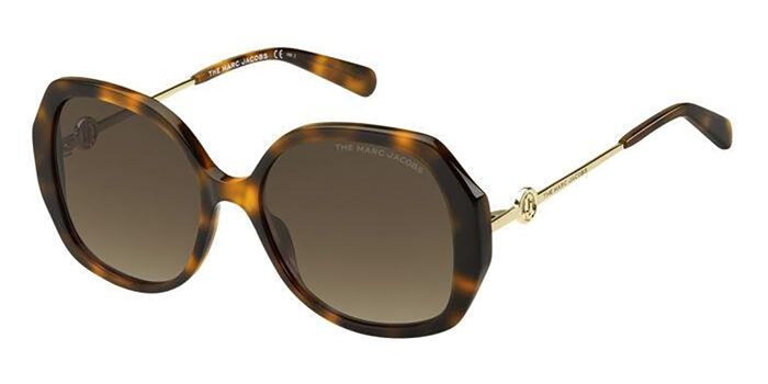 Marc Jacobs MARC 69/S 086/HA Oval Tortoiseshell Sunglasses  display picture 3