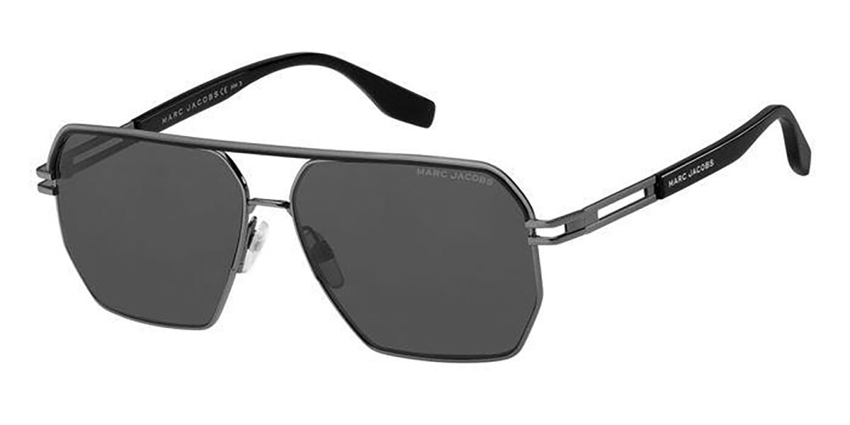 Photos - Sunglasses Marc Jacobs MARC 584/S V81/IR Men's  Grey Size 60 
