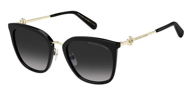 Marc Jacobs MARC 608/G/S 807/9O Square Black Sunglasses  display picture 3