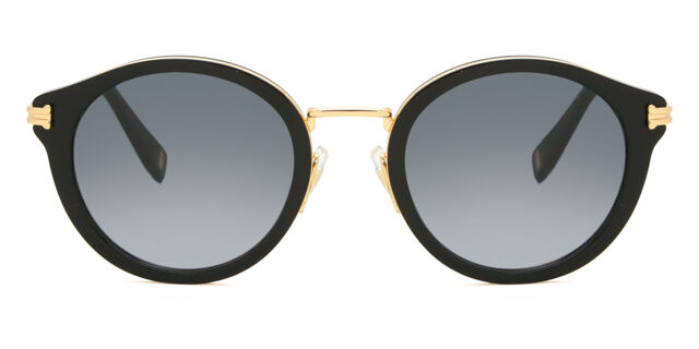 Marc Jacobs MJ 1017/S 807/9O Oval Black Sunglasses  display picture 2