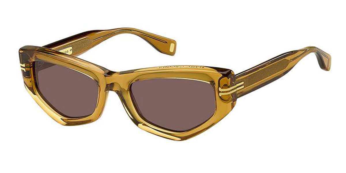 Photos - Sunglasses Marc Jacobs MJ 1028/S 40G/70 Women’s  Yellow Size 54 