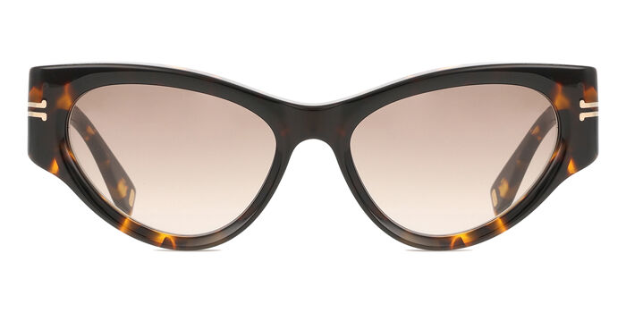 Marc Jacobs Brown Cat-Eye Sunglasses MJ1095S-0086-GB Marc Jacobs Mj 1095/s Women Havana Squared Sunglasses  main image 3