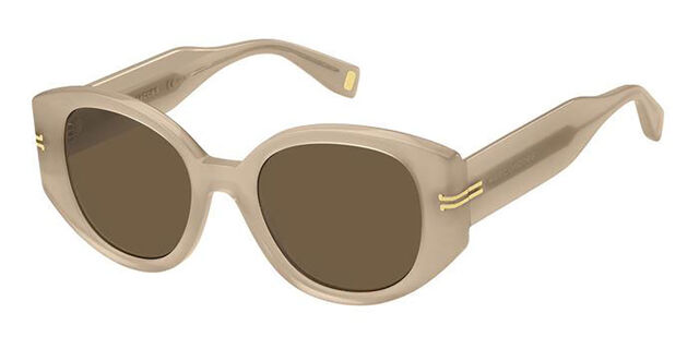 Marc Jacobs MJ 1052/S 10A/70 Oval Transparent Beige Brown  display picture 2